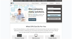 Desktop Screenshot of checkprintingsolutions.com